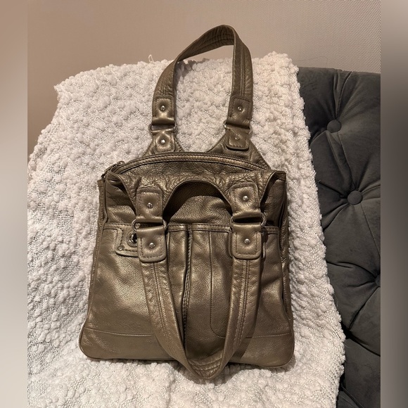 Vintage Marc by Marc Jacobs bronze hobo tote - Picture 3 of 14